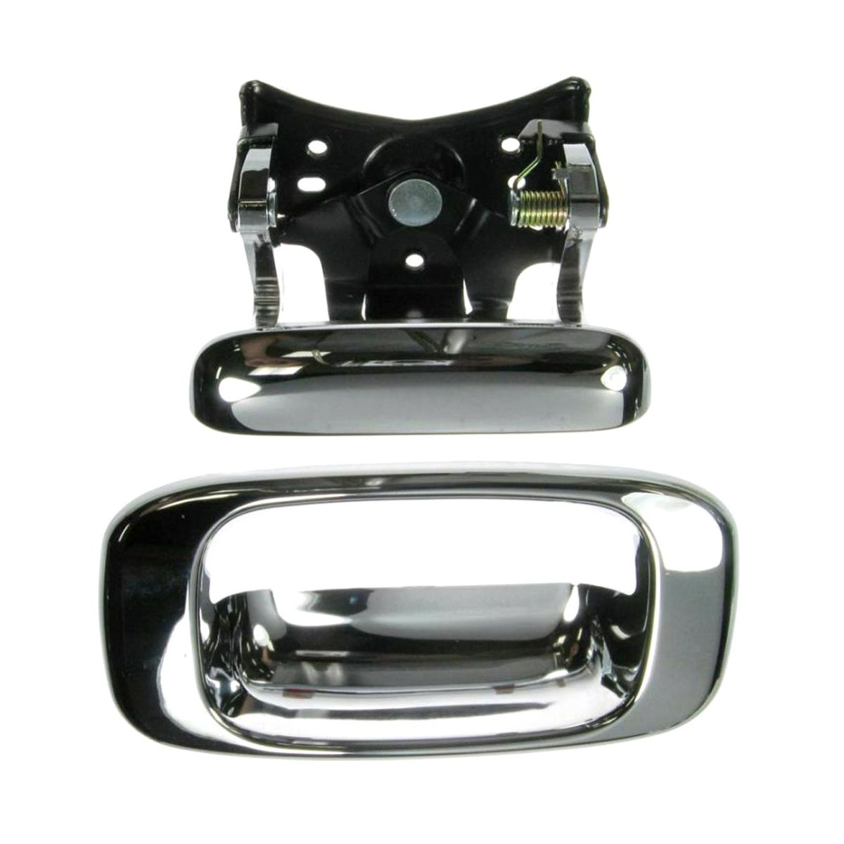 Chrome Tailgate Tail Gate Handle & Bezel For Chevrolet GMC Pickup Truck