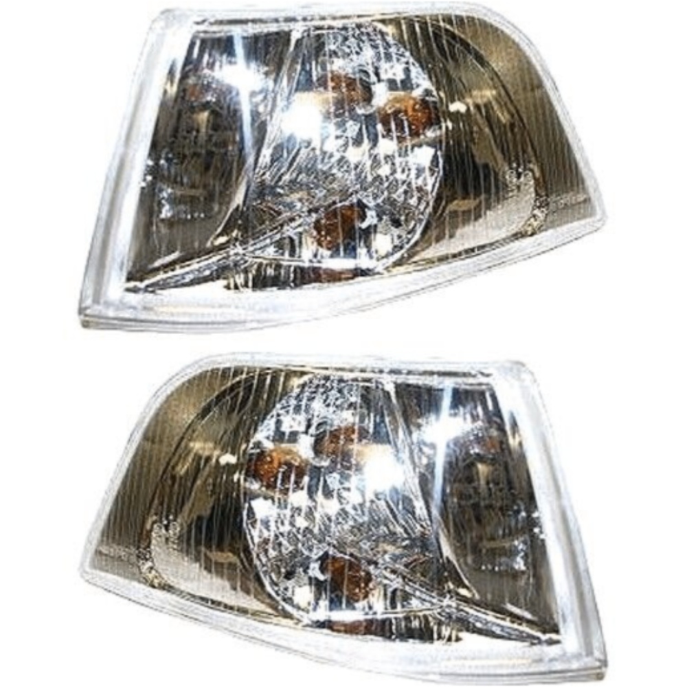 Set Of 2 Corner Lights Lamps Driver & Passenger Side Left Right For Volvo Pair