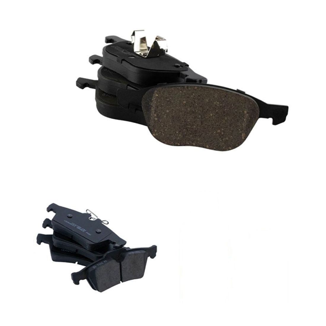 For Ford Mazda Volvo Ceramic Brake Pad Kit Front & Rear Kit W/Chemicals
