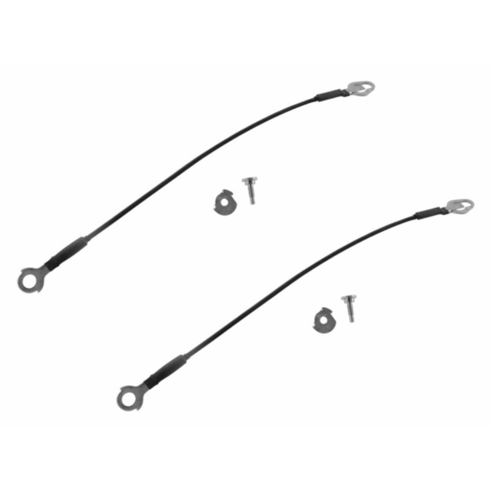 Tailgate Tail Gate Cables Straps Pair Set For Ford F150 F350 F450 F550