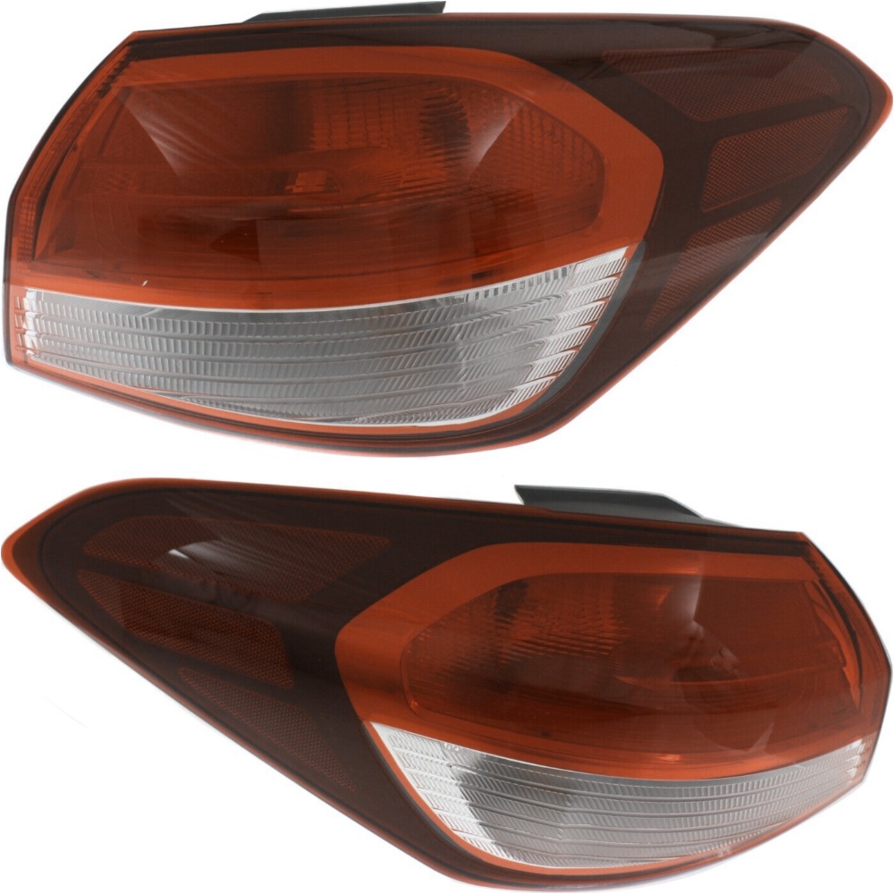 Pair Set Of 2 Tail Lights Taillights Taillamps Brakelights Driver & Passenger