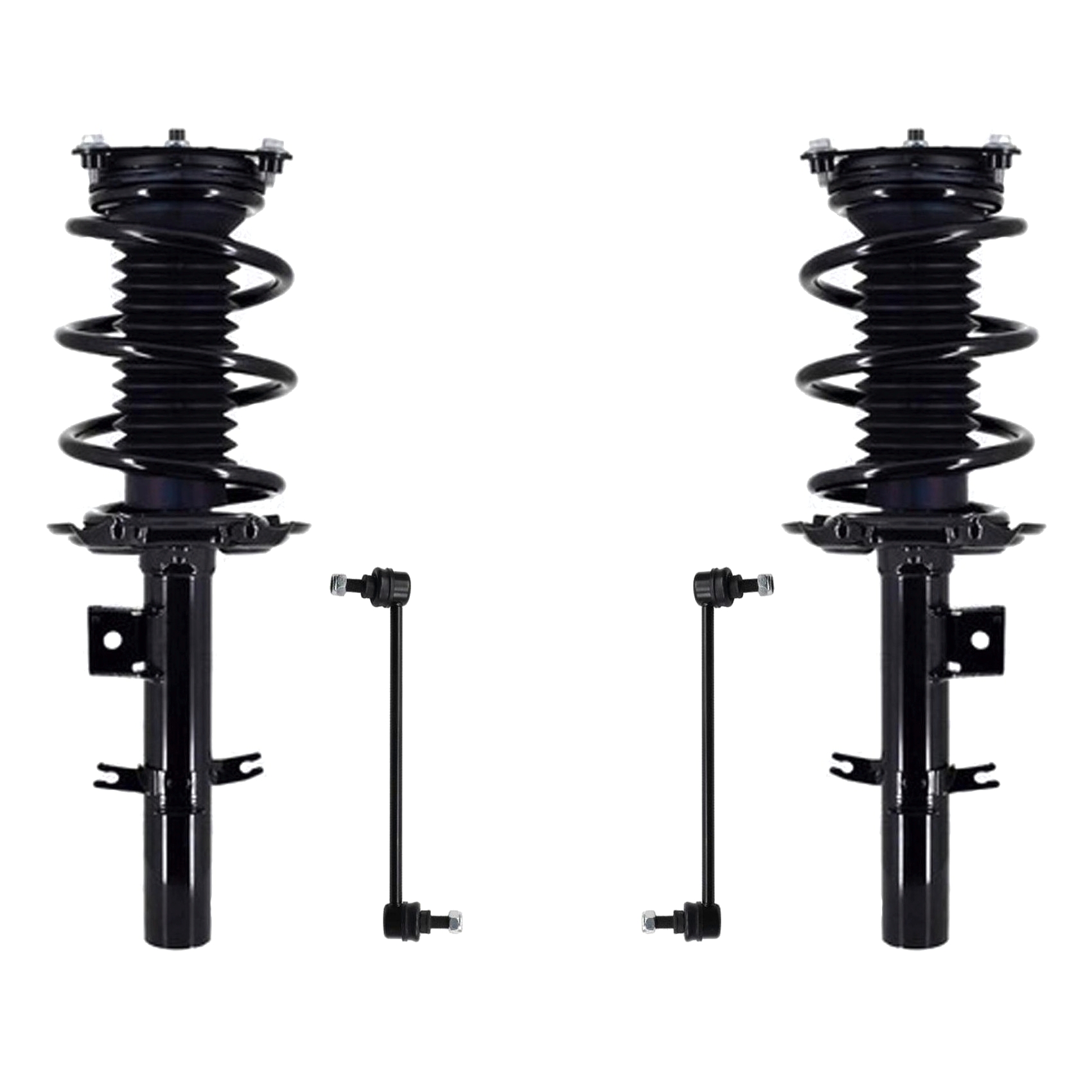 Front Complete Struts & Links For 2019-2022 Altima Exclusive Front Wheel Drive