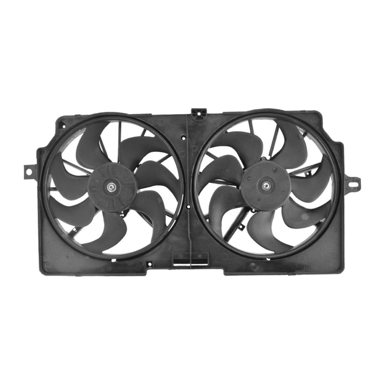 For 1999-2000 Silhouette Pontiac 1999-2003 Grand Prix Radiator Dual Cooling Fan