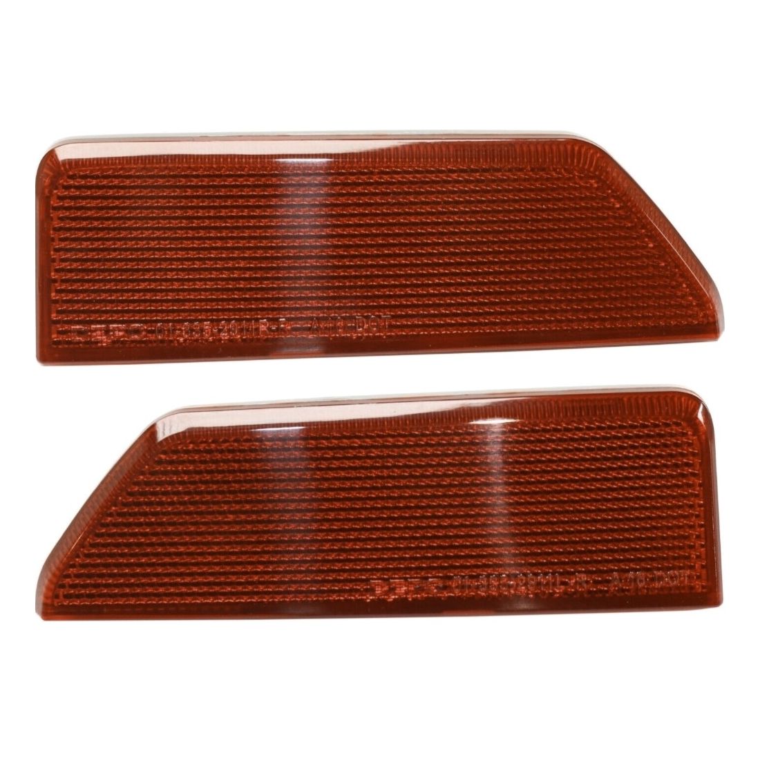 Bumper Reflector For 16-17 GMC Terrain Set Of 2 Rear Left And Right