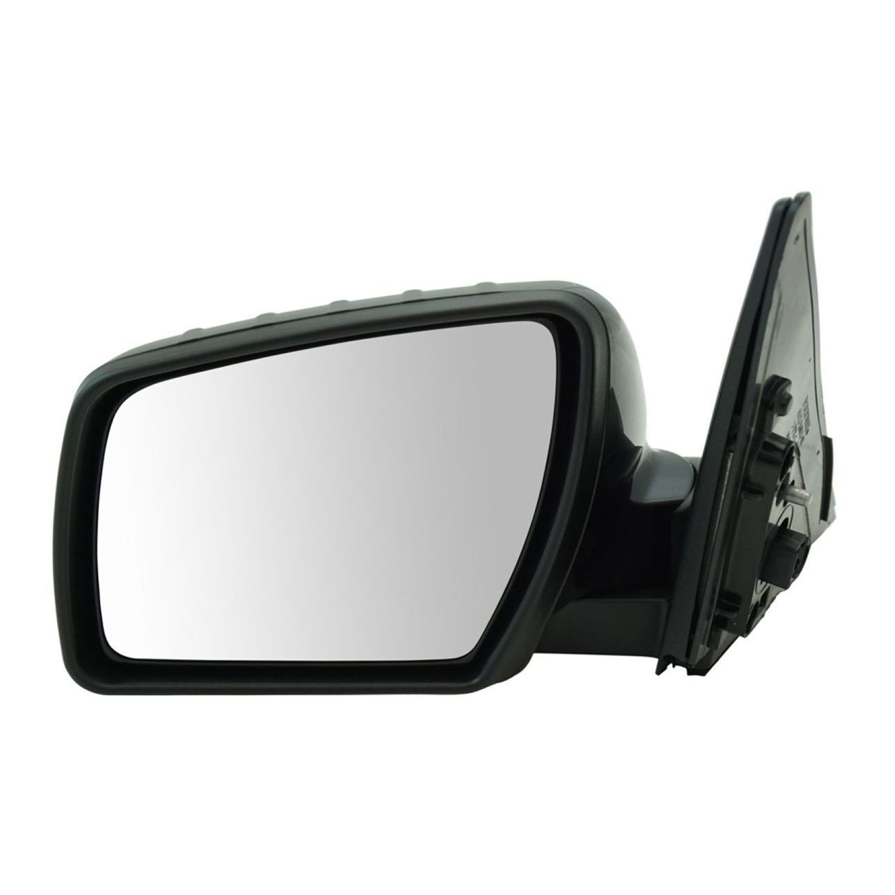 For Kia 2010-2011 Soul Hatchback Mirror Power Folding Smooth Black Driver Left