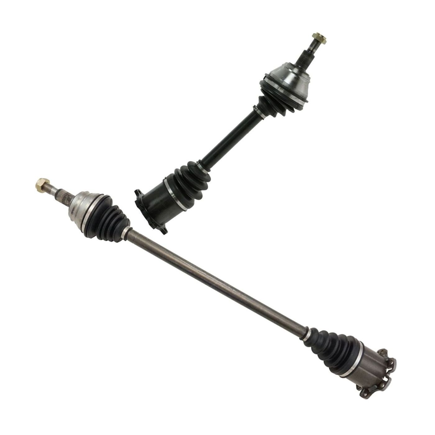 Front Complete CV Axle Shaft Assembly Left 2pc Set For 02-06 Golf 02-05 Jetta AT