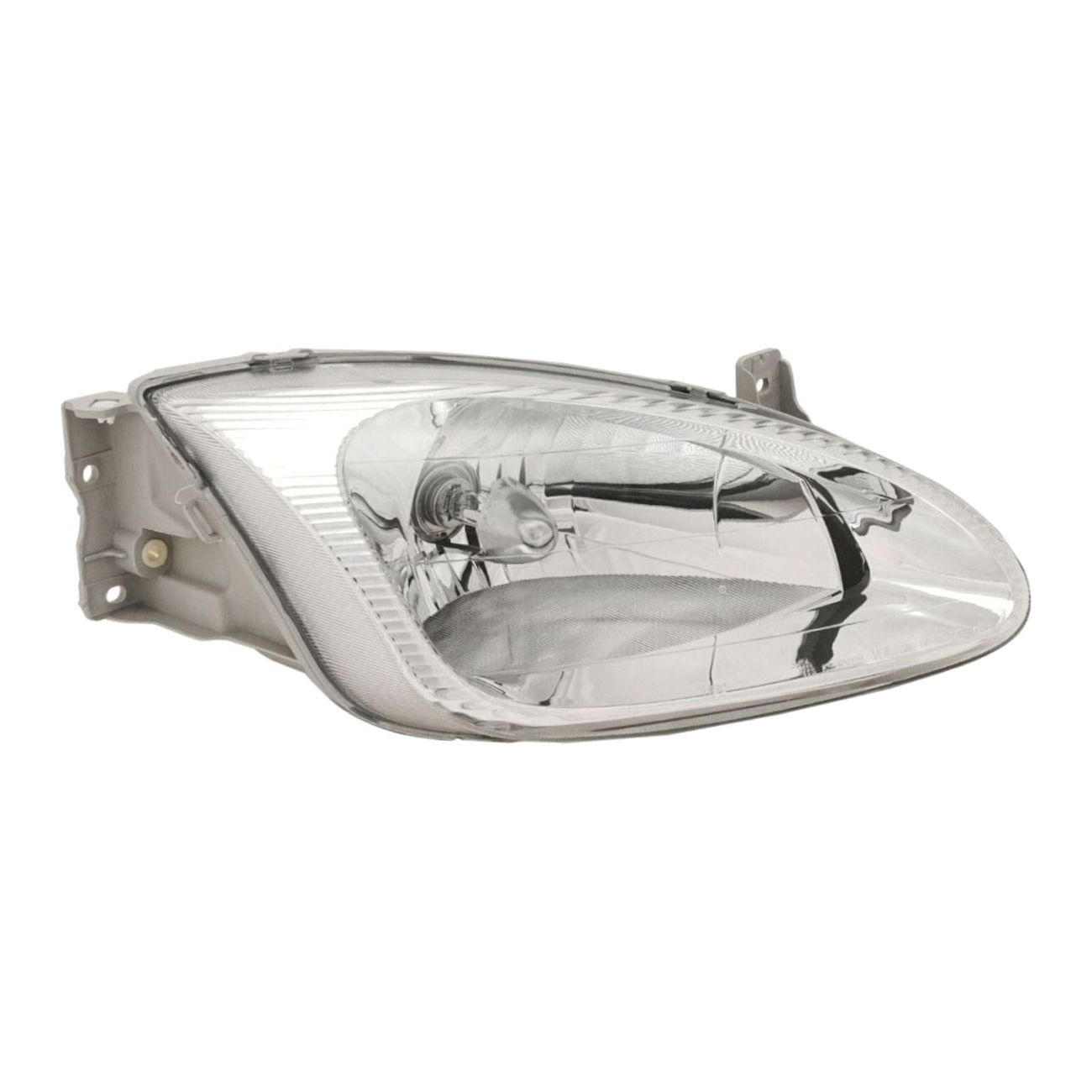 Headlight For Hyundai 1999-2000 Elantra GLS Model Right Clear Lens With Bulb