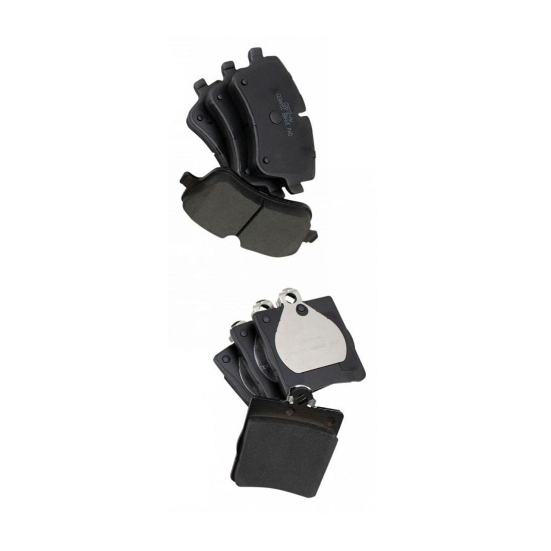Posi Ceramic Brake Pad Set Front & Rear Kit For Mercedes Benz C CLK