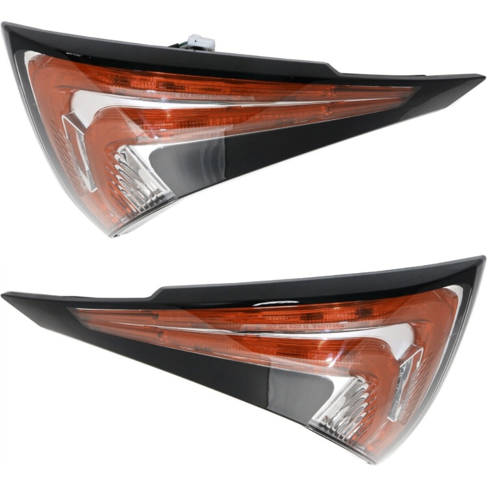 Tail Light For 15-18 Murano Set Of 2 Driver And Passenger Side Inner
