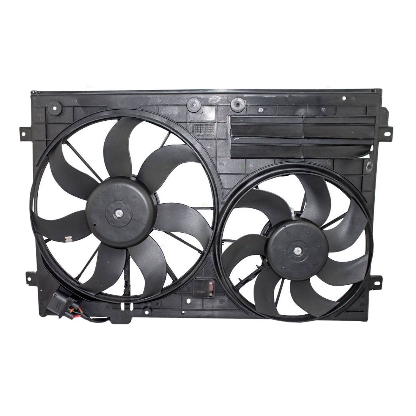 Radiator Dual Cooling Fan Assembly For 2006-2015 Beetle CC Golf Passat Rabbit
