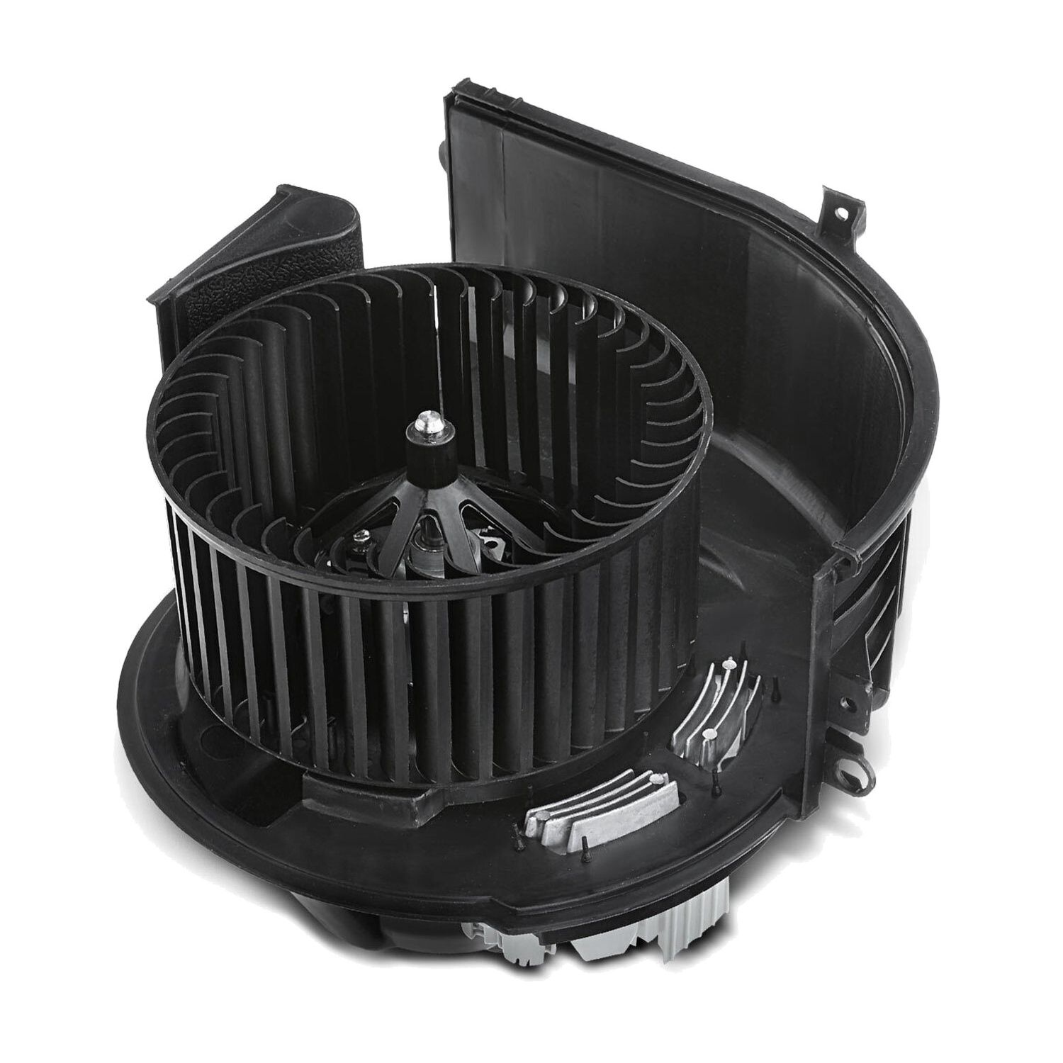 HVAC Blower Motor Fan Assembly With Resistor For BMW 14 X5 Base X6 3.0L 4.4L
