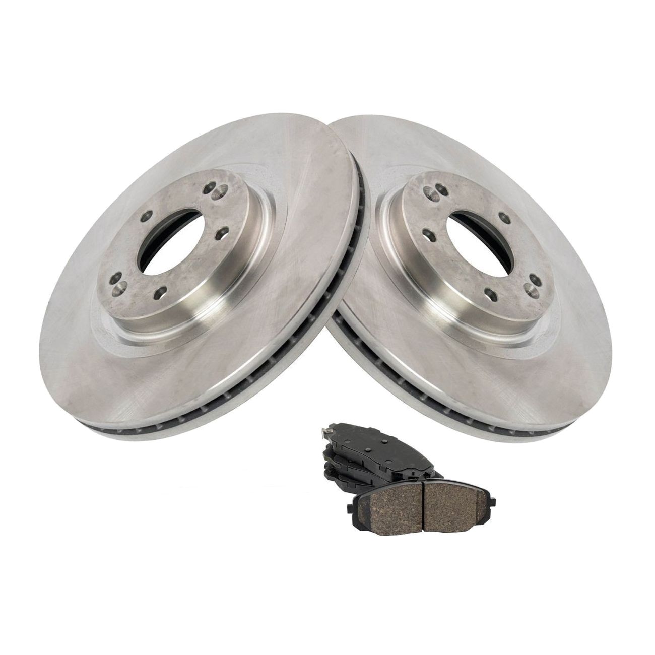 For 2015-2018 Kia Sedona Front Posi Ceramic Disc Brake Pads & Rotors Kit