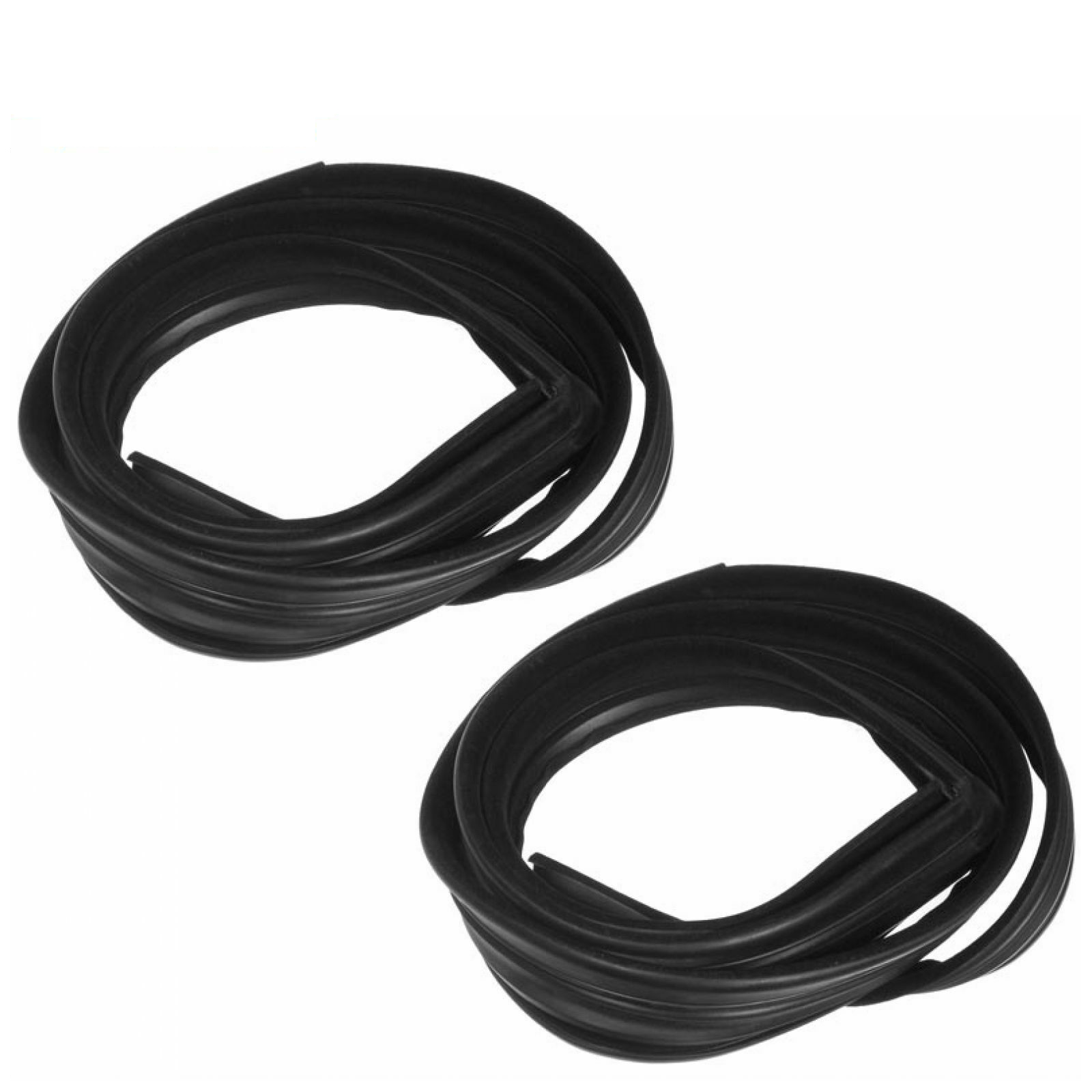 Window Glass Run Channel Weatherstrip Seal Set Pair For Capri Mustang