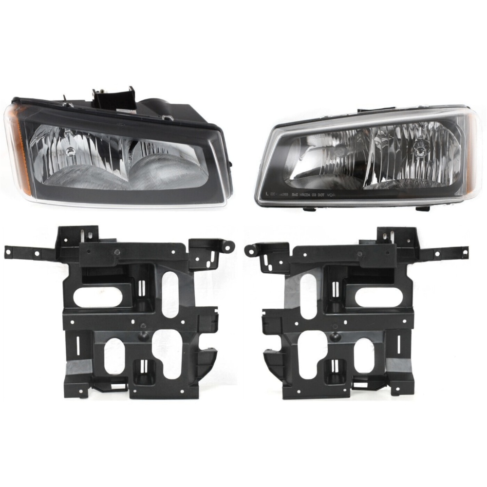 Headlight Kit For 2003-2006 Chevrolet Silverado 1500 Left And Right 4pc