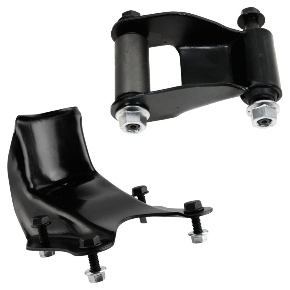 Rearward Spring Shackle & Bracket Hanger Set Left/Right Side For 1986-2007 Ford