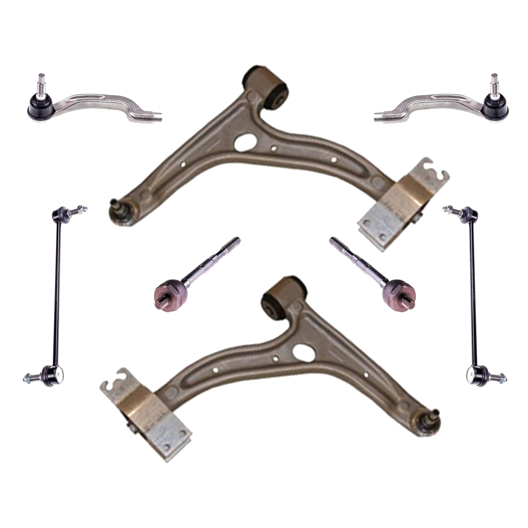 For 17 Mercedes-Benz CLA180 CGI Sedan Front Lower Control Arms Tie Rods & Links