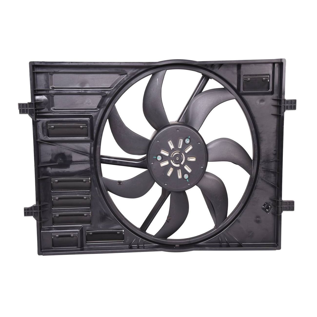 Radiator Cooling Fan Assembly For GTI Golf SportWagen Audi A3 5Q0121203CL