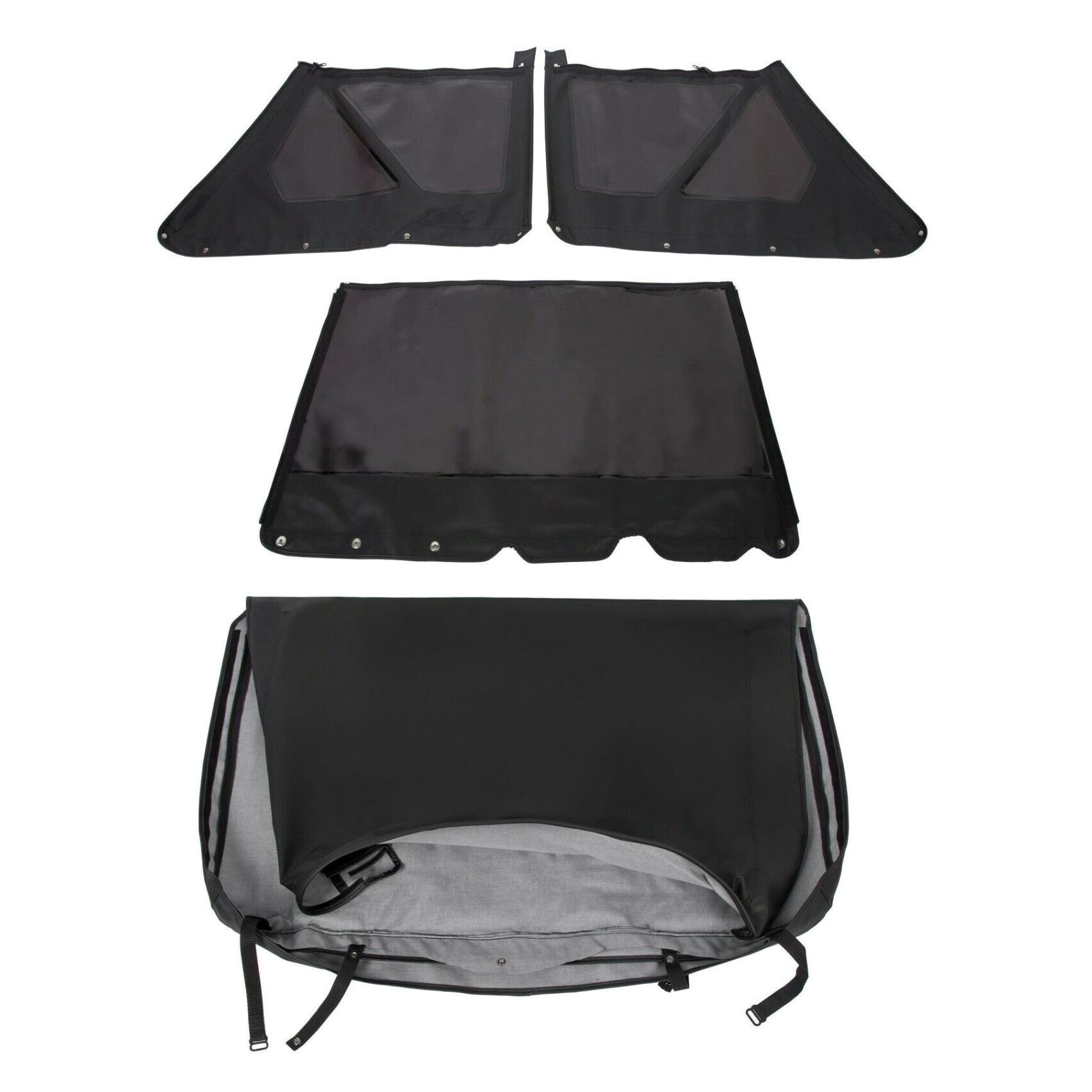 For Suzuki 1986-94 Suzuki Samurai Soft Top W/ Zip Out Tinted