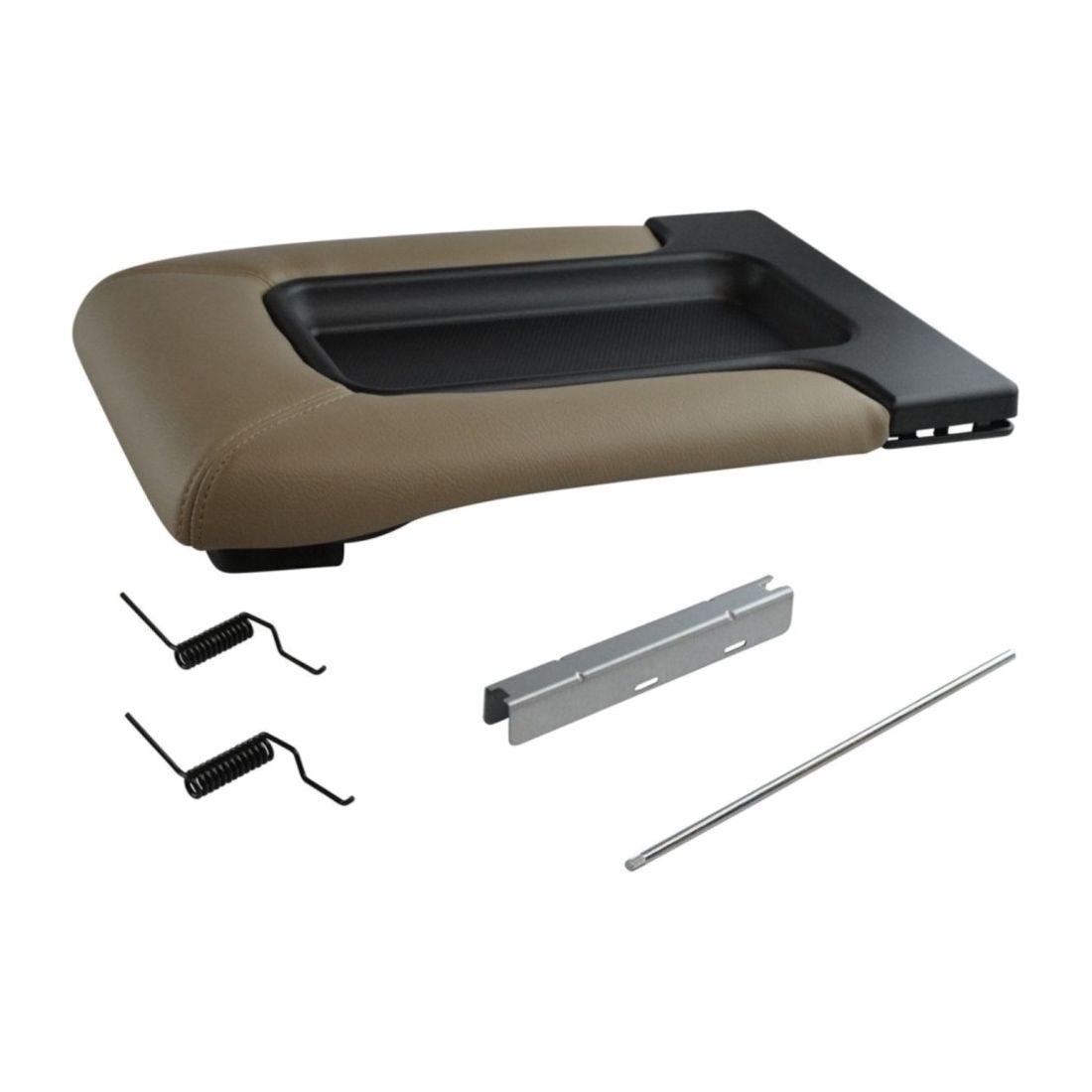 Center Console Lid Repair Kit Tan For 1999-2007 Cadillac Chevrolet GMC Truck SUV