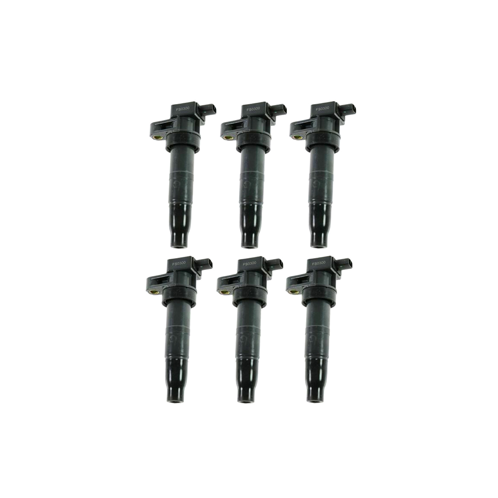 Ignition Coil Set Of 6 For Azera Entourage Genesis Sonata Santa Fe 3.3L 3.5L