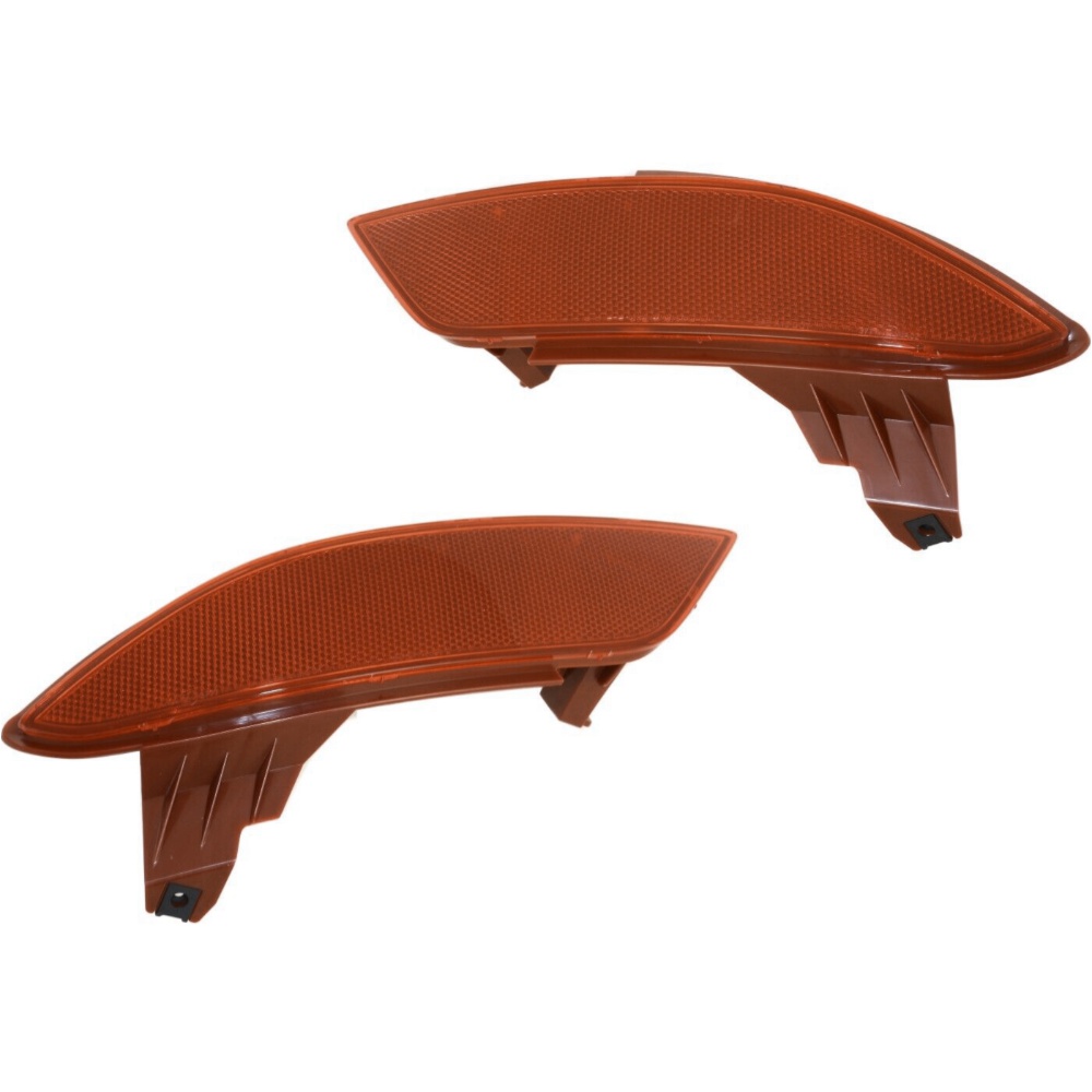 Bumper Reflector For Honda 2016-2021 HR-V Set Of 2 Rear Left And Right
