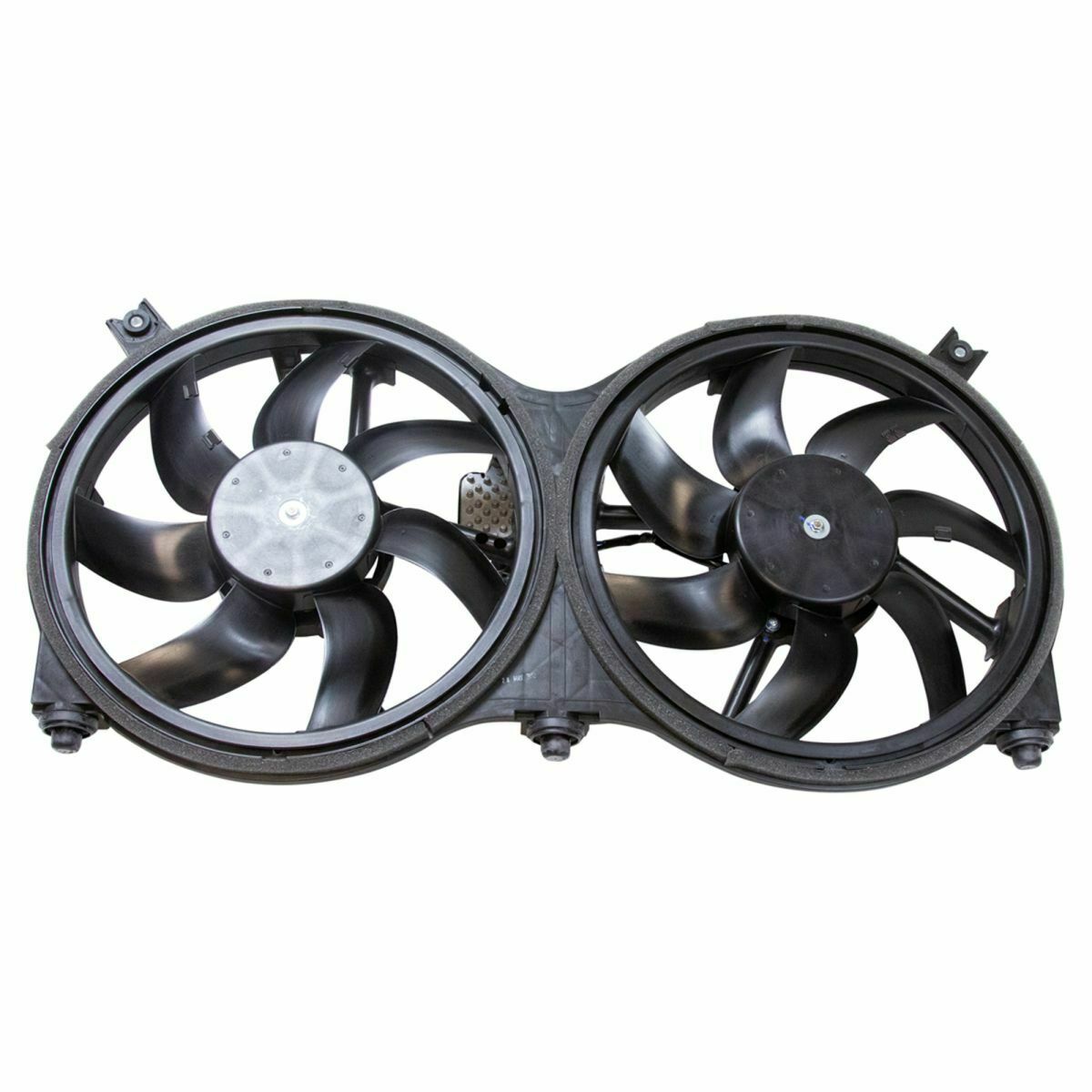 Radiator Condenser Dual Cooling Fan Assembly For 2013-2019 Infiniti Nissan
