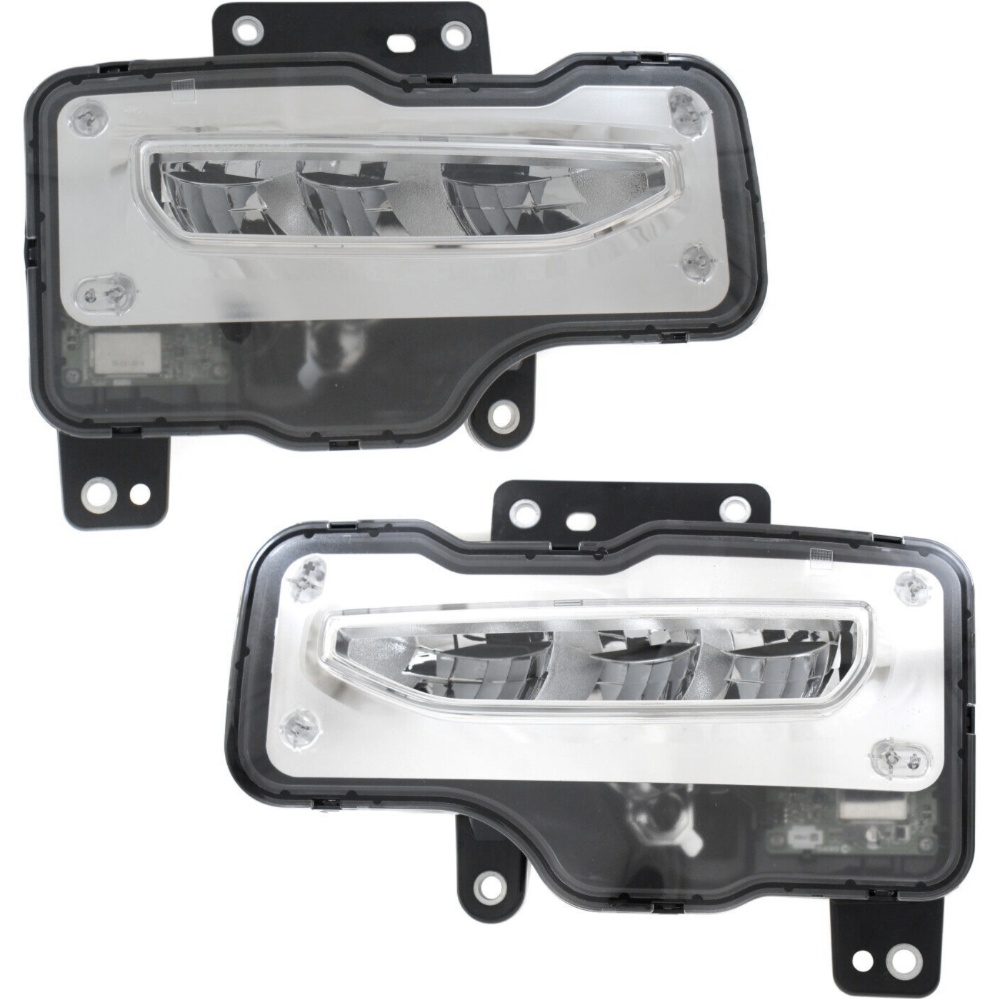 Fog Light For 2016-2018 GMC Sierra 1500 Set Of 2 Front Driver And Passenger Side