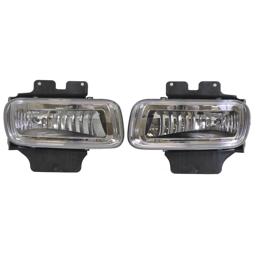 Bundle For 2004-2006 Ford Lincoln Fog Light With Mounting Bracket Bulb Lh & Rh