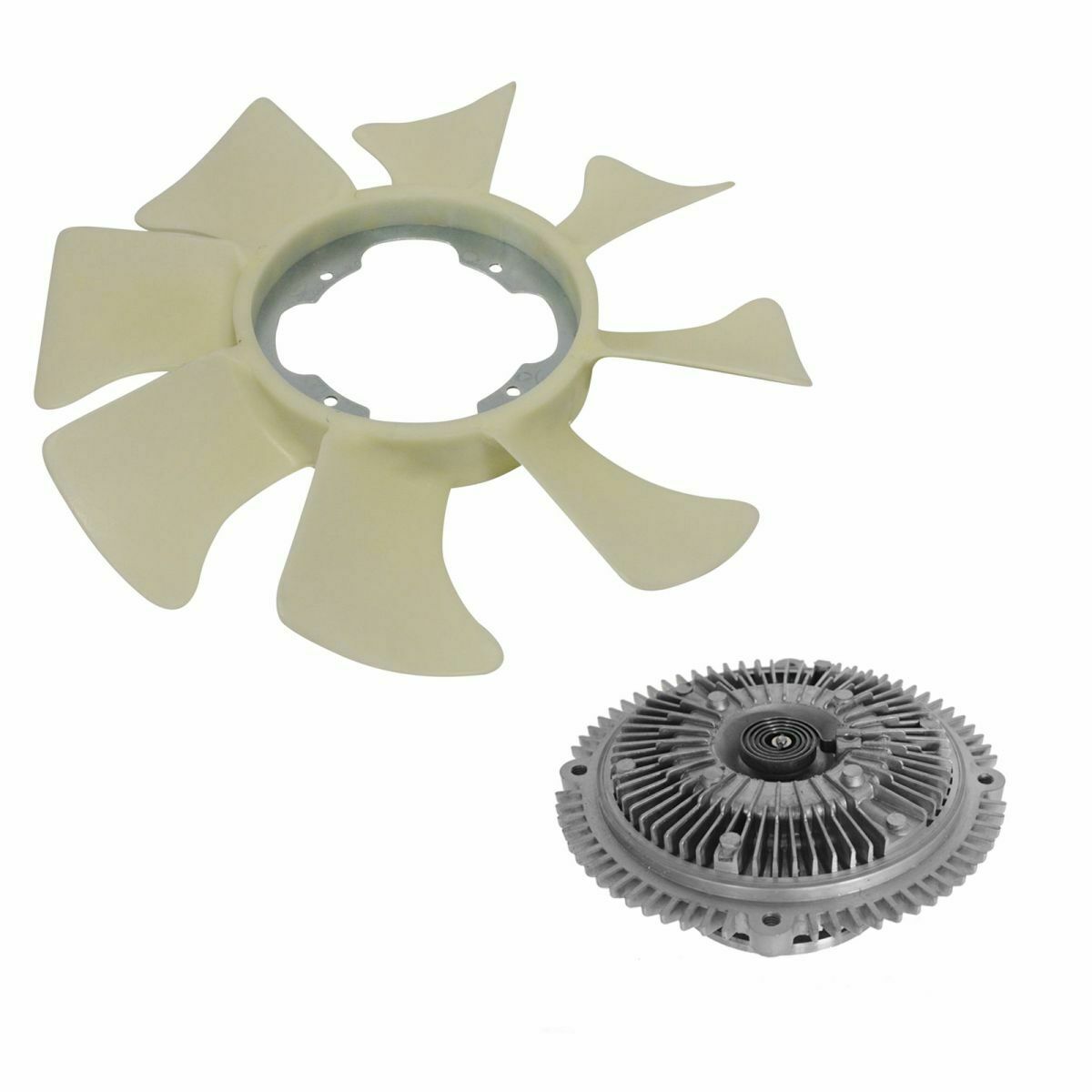 Radiator Cooling Fan Clutch & Blade Kit For 1990-2004 Nissan