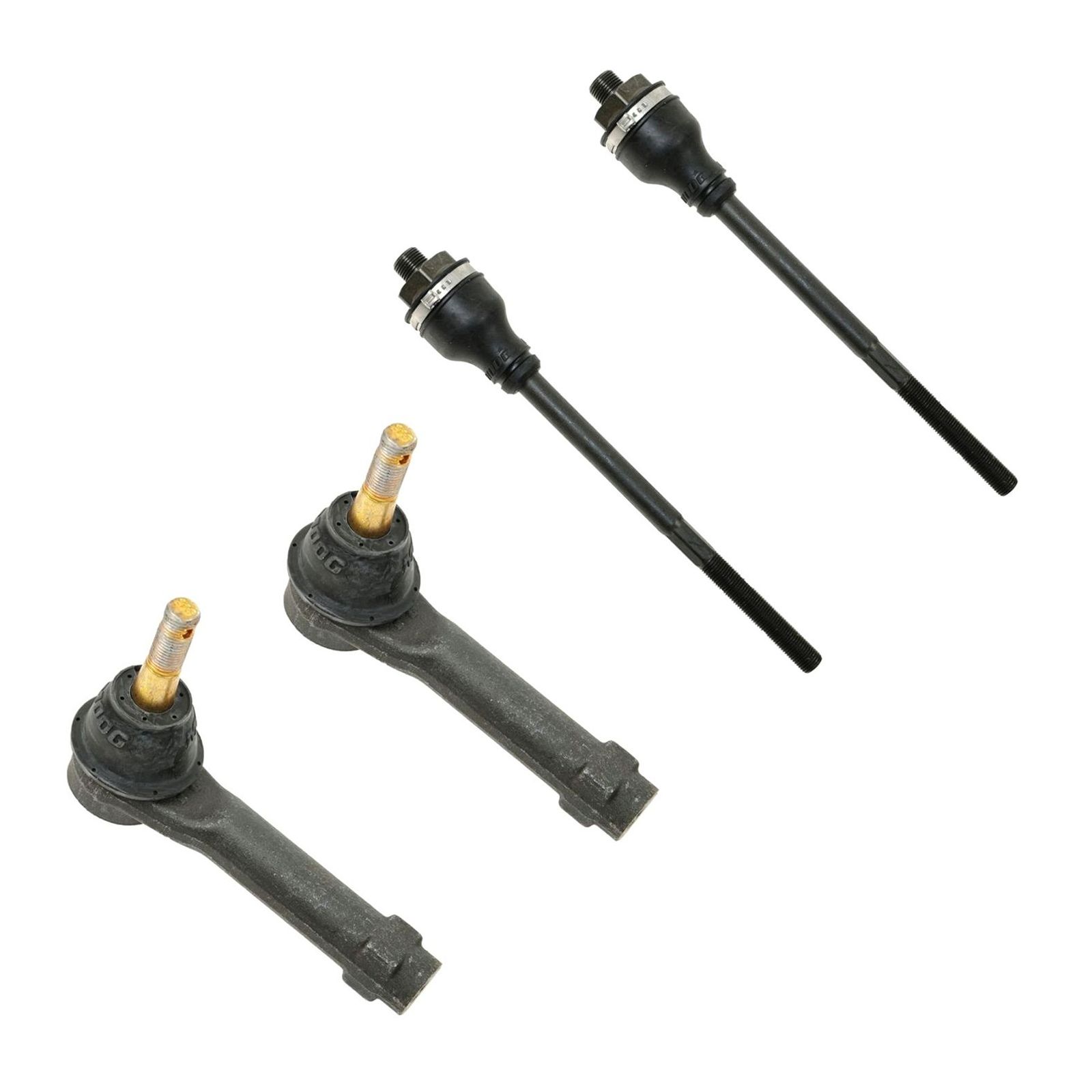ES3493T ES3488 Inner Outer Tie Rod End LH Set Of 4 For Silverado GMC