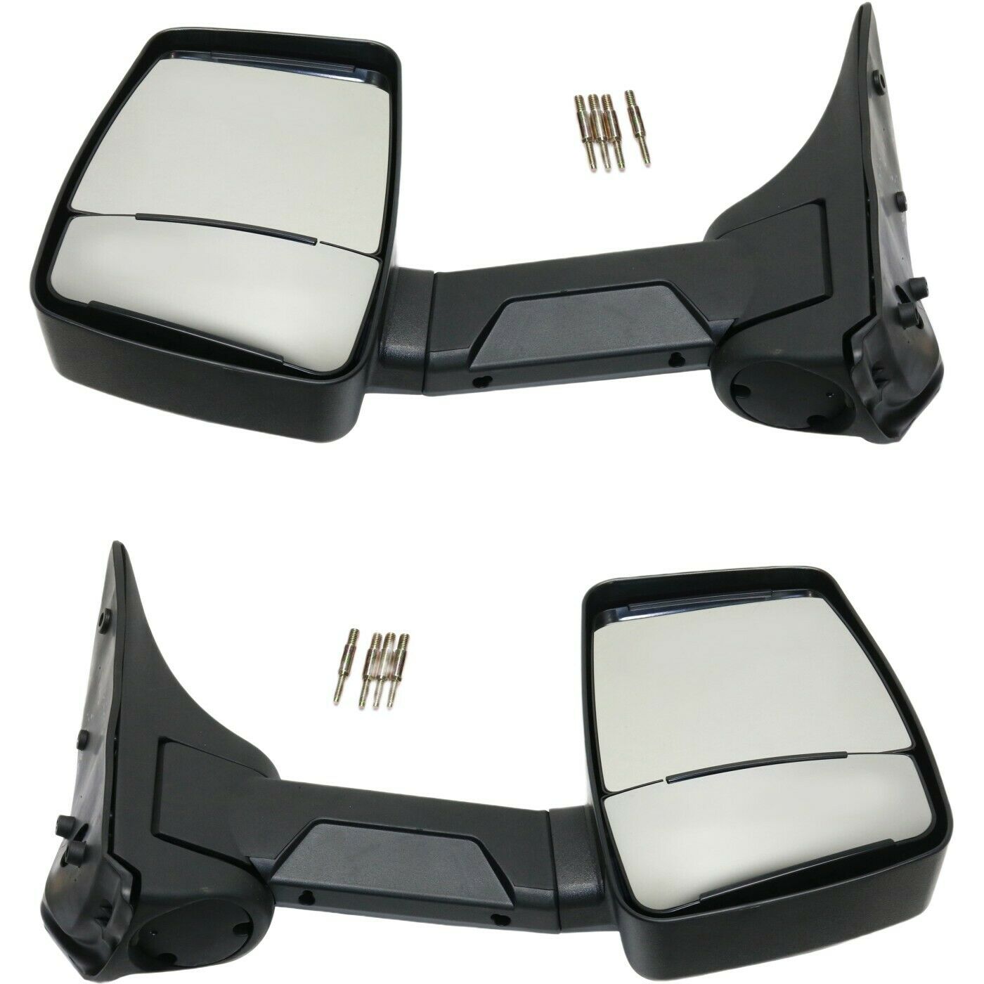 Set Of 2 Towing Mirror Manual For 1992-2015 E150 E250 E350 E450 Left And Right