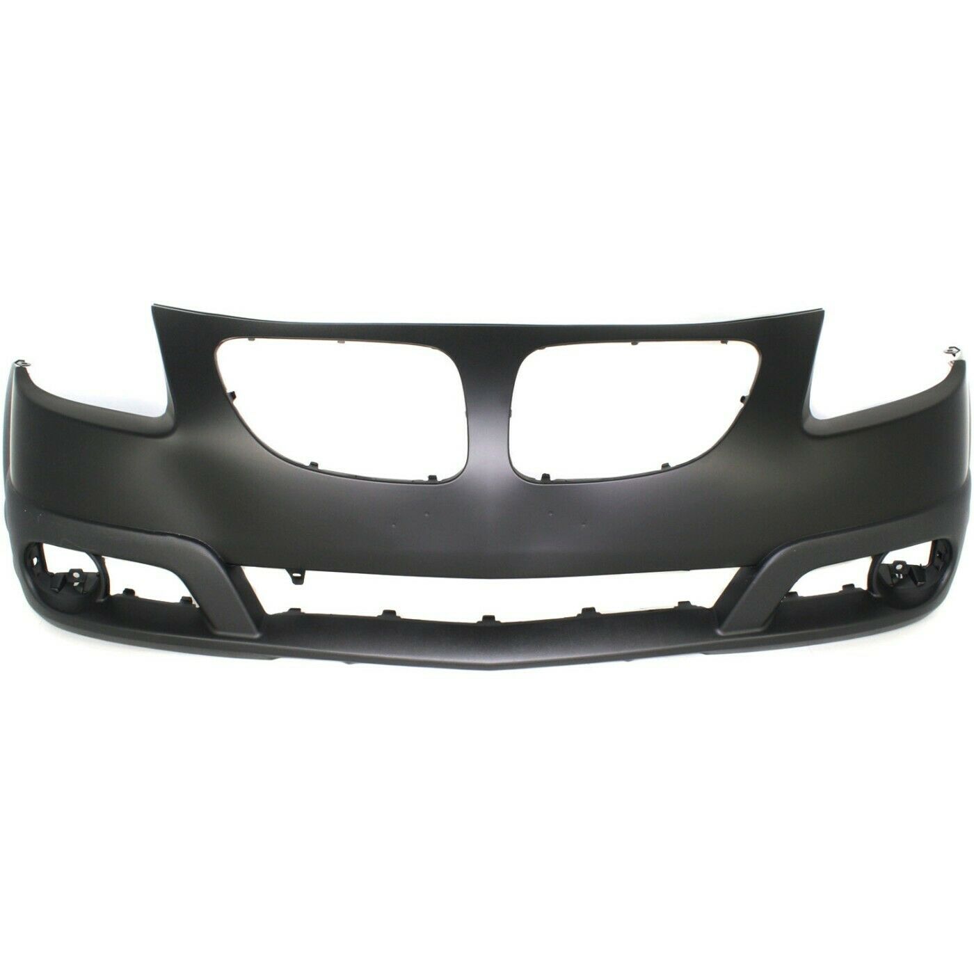 Front Bumper Cover For 2005-2008 Vibe Base 2005-2006 Vibe GT W/ Fog Lamp Holes