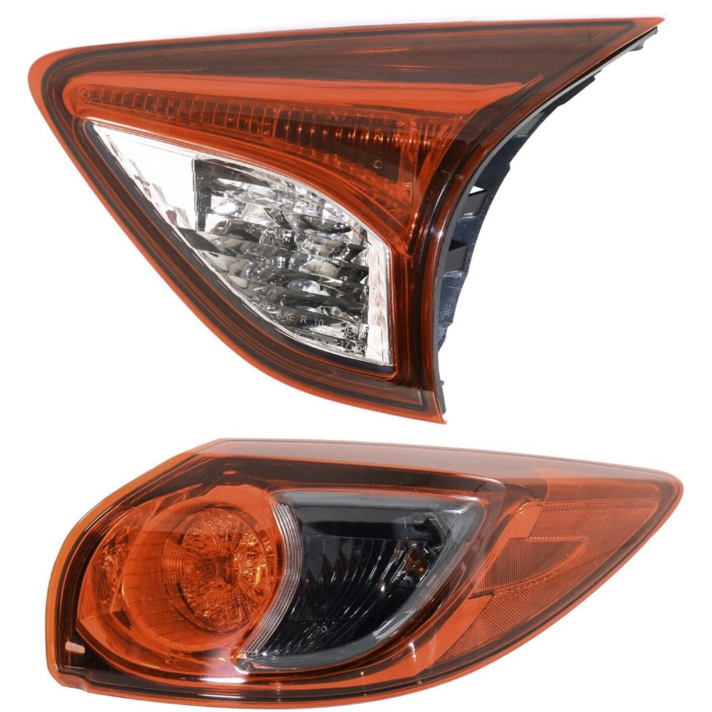 Tail Lights Taillights Taillamps Brakelights Set Of 2 Passenger Right Side Pair