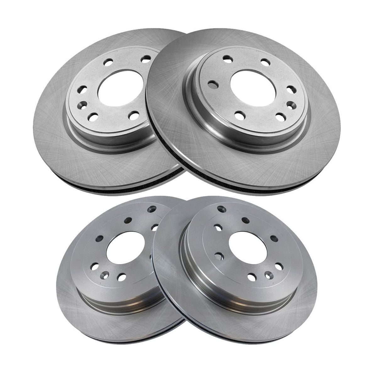 Front & Rear Disc Brake Rotor Kit For Enclave Traverse Acadia Outlook