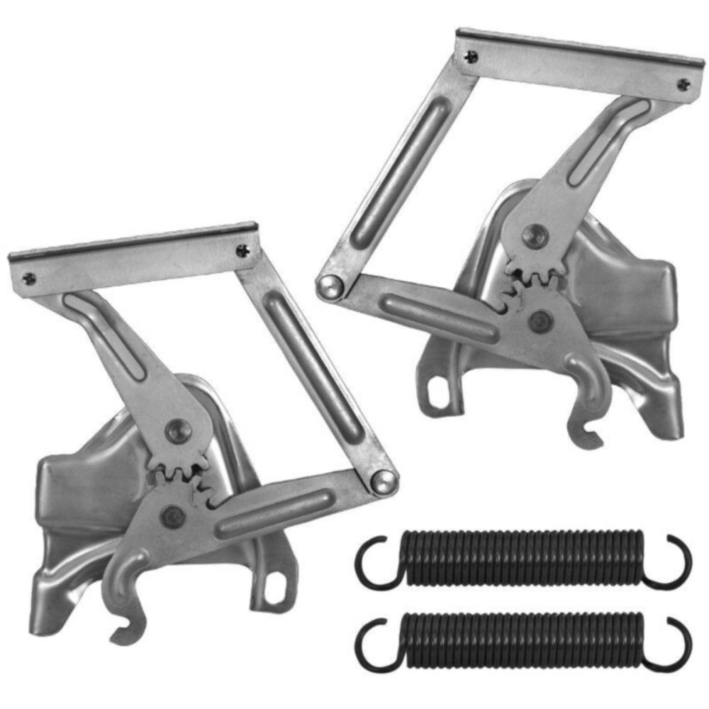 For 1958 Chevrolet Truck Pickup Hood Hinges W/ Spring Pair Right & Left Dynacorn