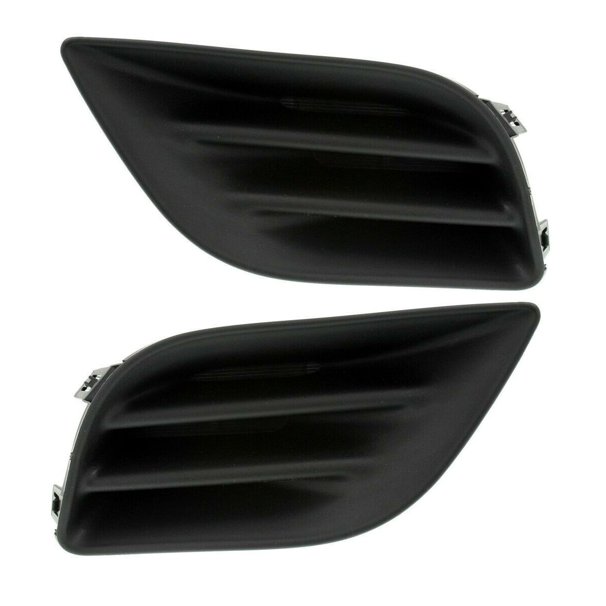 Set Of 2 Fog Light Covers Driver Passenger Side Pair For 2012-2014 Nissan Versa