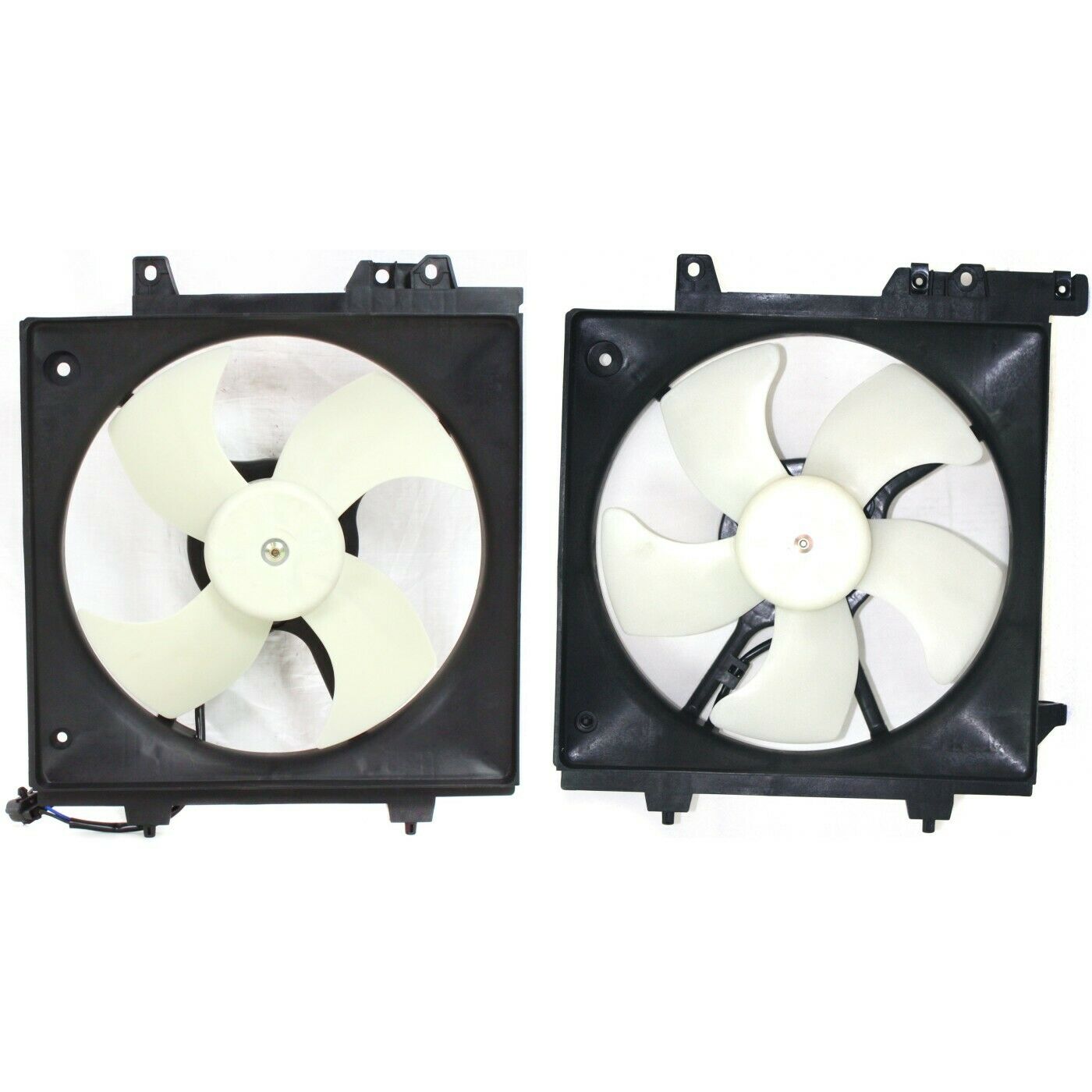 Radiator Cooling Fan W/ A/C Condenser Fan For Subaru Baja Legacy Outback LH & RH