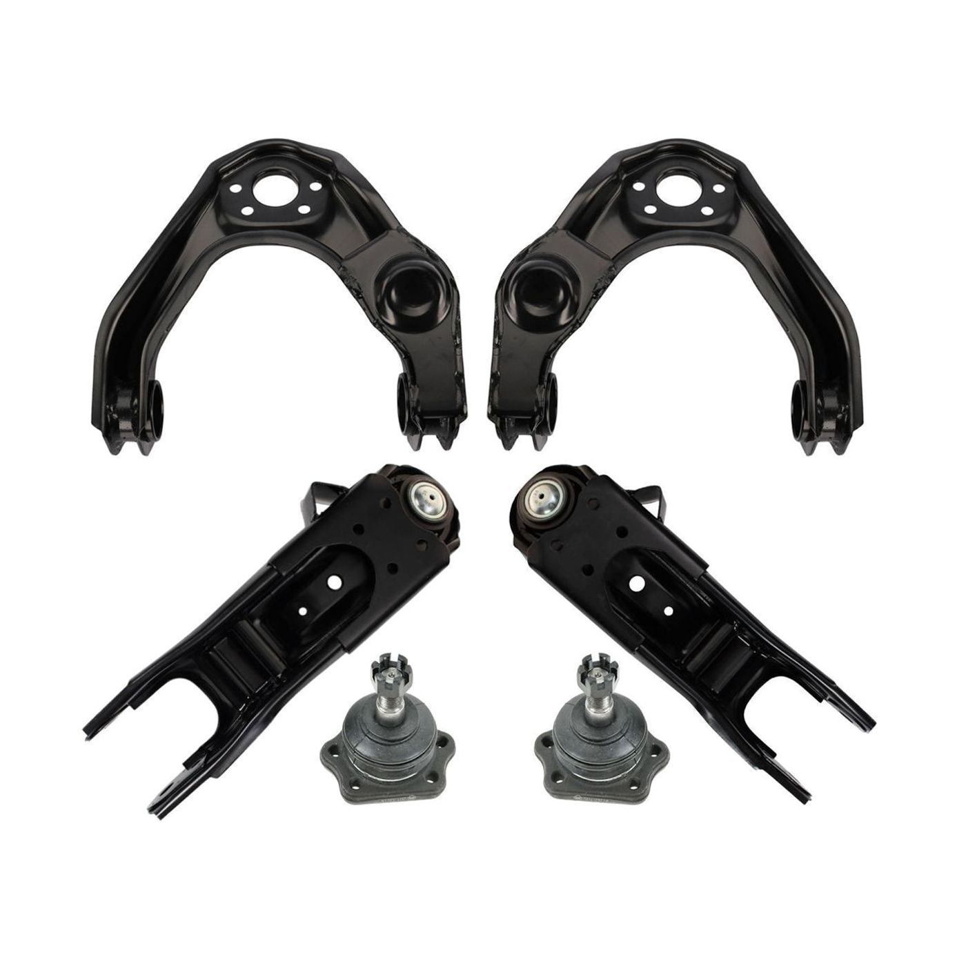 Front Upper Lower Control Arm Ball Joint Suspension Set 6pc For D21 RWD 2WD