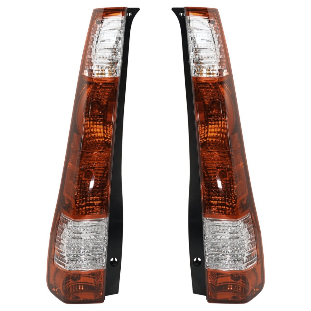 Set Of 2 Tail Lights Taillights Taillamps Brakelights Driver & Passenger Pair