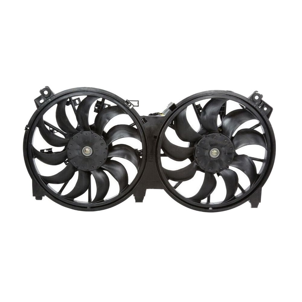 Radiator Cooling Fan Assembly For 16-23 Nissan Maxima Platinum 2.5L 3.5L V6