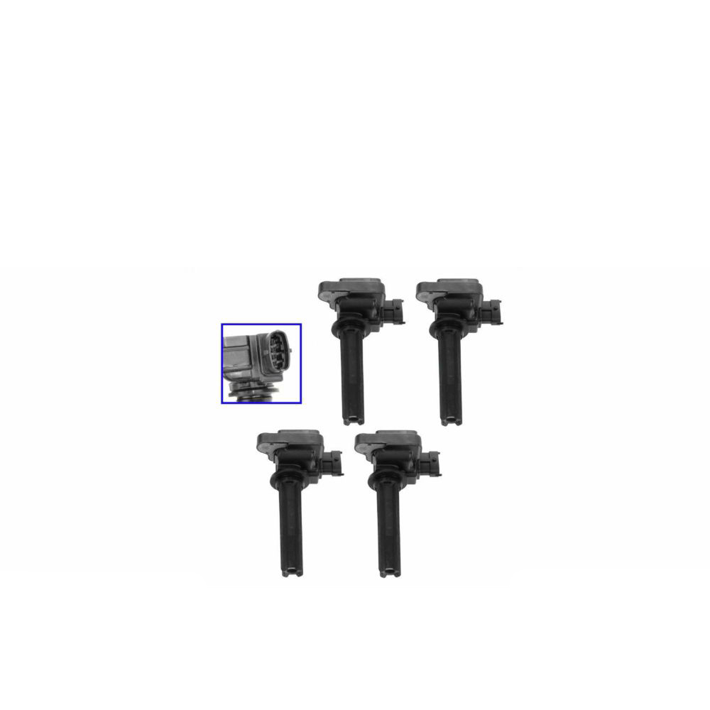 Ignition Coil Pack Kit Set Of 4 For Saab 2003-2011 9-3 2.0L