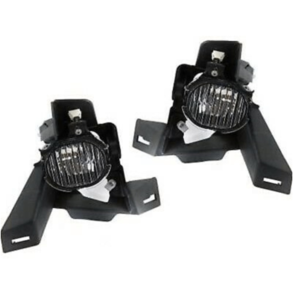 Set Of 2 Clear Lens Fog Light For 2000-2005 Monte Carlo Coupe LH & RH W/ Bulb