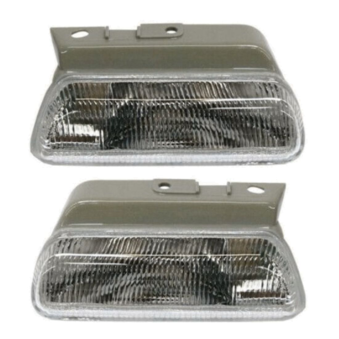 Turn Signal Light For 95-99 Neon Plastic Lens Left & Right Side Set Of 2