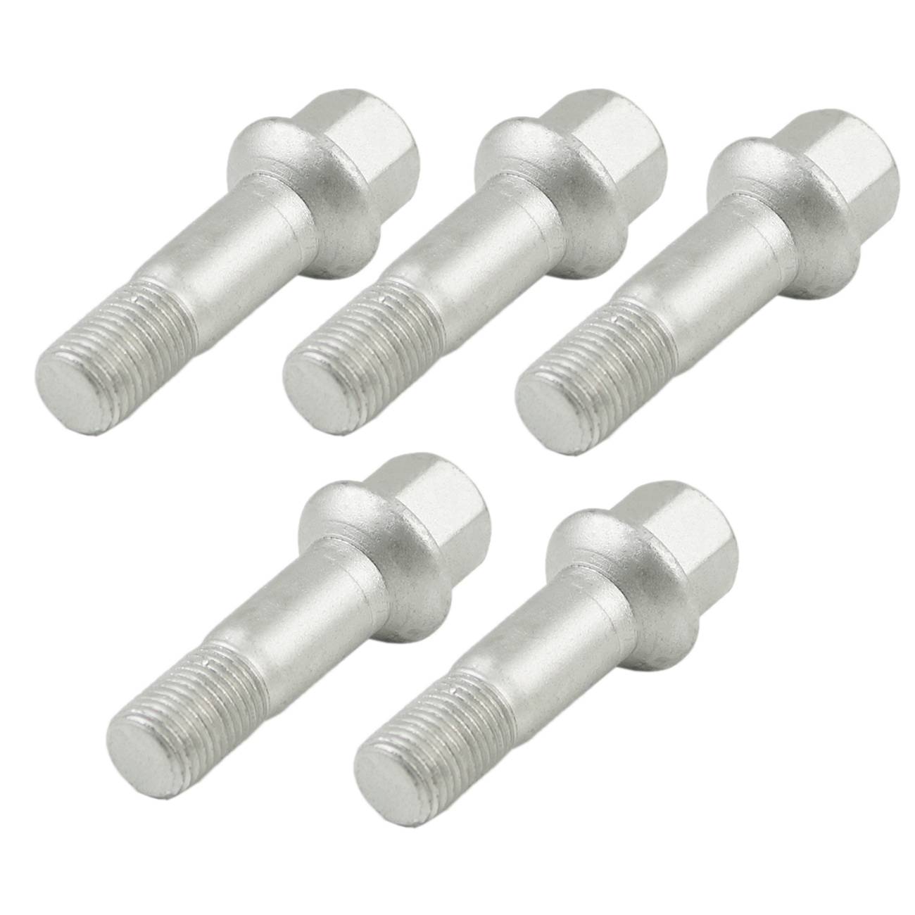 5pcs Wheel Lug Bolts Nuts KIT For Mercedes-Benz W220 W204 W164 W251 0009905307