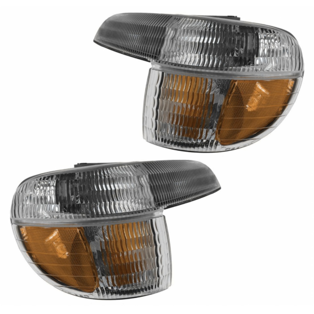 Corner Parking Turn Signal Light Lamp Left & Right Pair Set For Ford Mercury