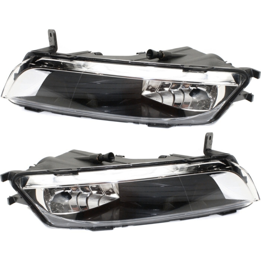 Fog Light For 2013-2017 VW CC Sedan Set Of 2 Front Driver And Passenger Side