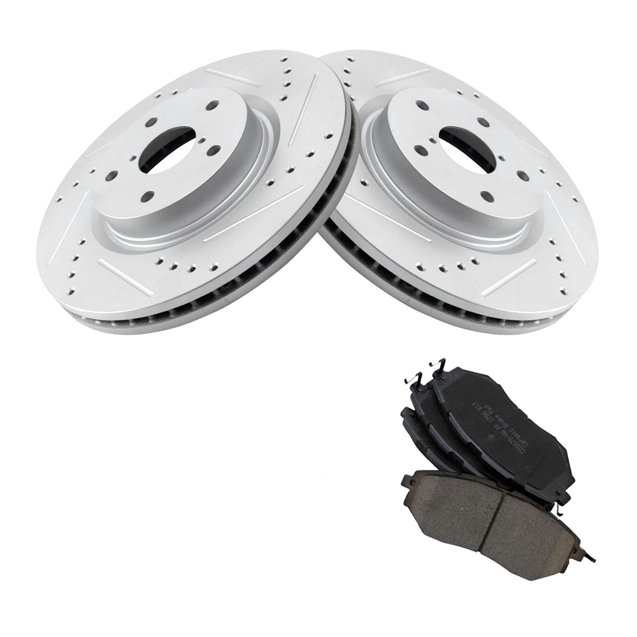 Brake Performance Rotor & Ceramic Pad Front Kit For Subaru Tribeca Legacy