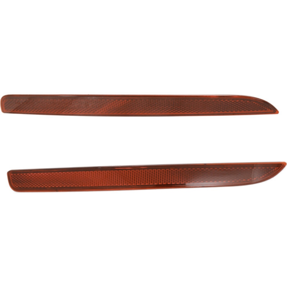 Bumper Reflector Set For Ford Explorer Police Interceptor Utility Rear 2-Pcs