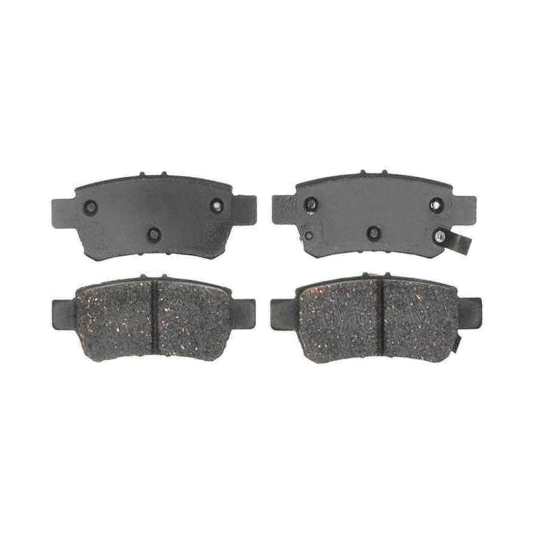 Rear Ceramic Brake Pad Kit For 2005-2010 Odyssey Mini Passenger Van 3.5L V6