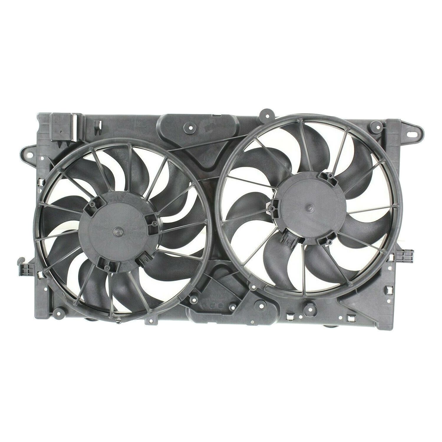 Radiator Dual Cooling Fan Assembly For 2013-2017 Impala Limited Malibu Brand